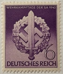 Germany 1939 SA Military Training Month SG 808 MM mint *combined postage*