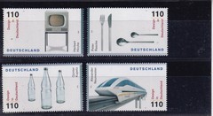Bundesrepublik MNH ** 2068-71 Scott 2051 Design singles from Souv Sheet