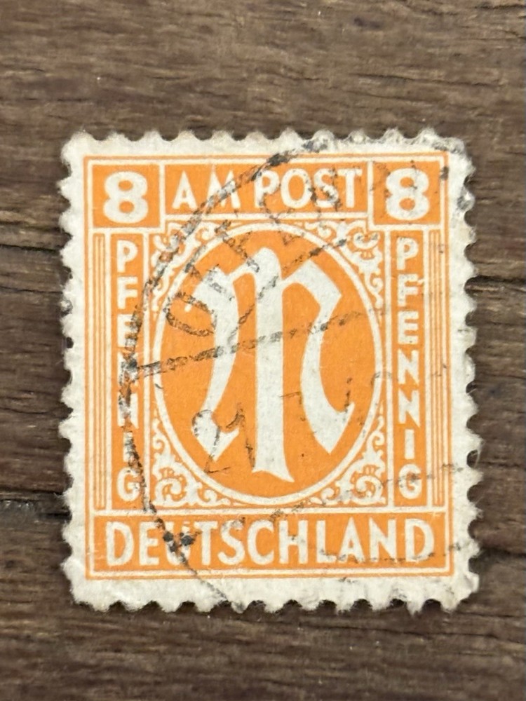 Germany. Allied Military Post. 1945 8pf Orange. Fine Used.
