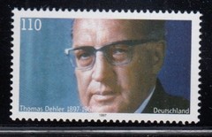 GERMANY Thomas Dehler MNH stamp