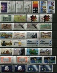 GERMANY Deutsche BundesPost Stamps Postage Collection 1977-1991 Used Mint LH