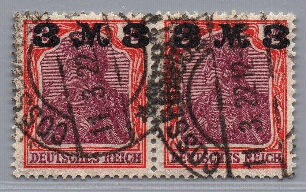 German Reich Michel No. 155 Ia stamped, inspected