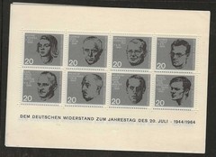WW Souvenir Sheets…GERMANY…Sc #890 (see Note)…Mint NH…1964…SCV $6.00