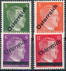 Stamp Germany Austria War Adolf Osterreich Set MNG