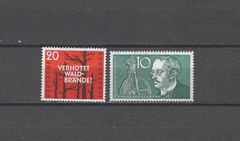 GERMANY , 1958 , MIXED LOT OF 2 STAMPS , PERF , VLH