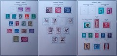Germany Berlin 1948-1990 Postage Stamp Collection in Album Used Mint LH