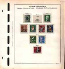 drbobstamps Germany 1949-1959 collection SCV $1003 see description below
