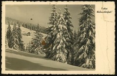 Germany Freiburg im Breisgau 1938 Christmas Card to USA Traffic Control Postmark