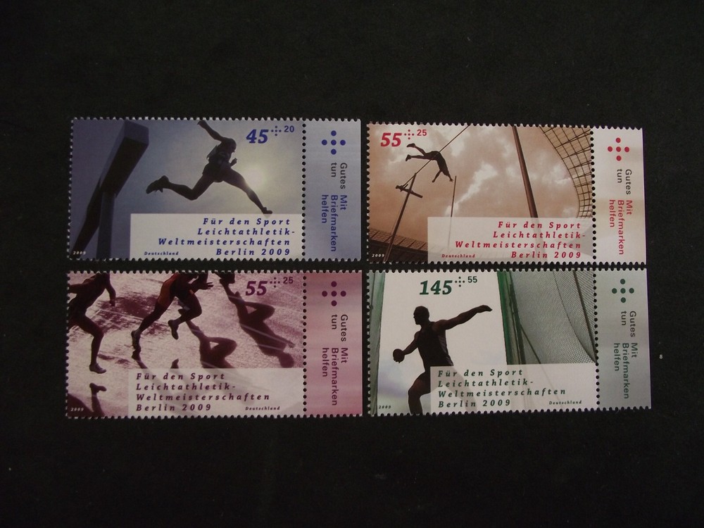 Germany 2009 Athletics Federations World Championship. MNH set