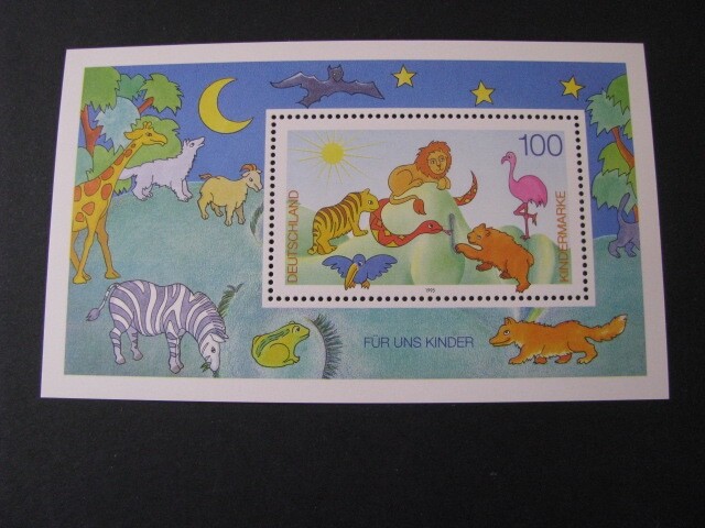 Germany Stamp Miniature Sheet Scott # 1908 Never Hinged Unused