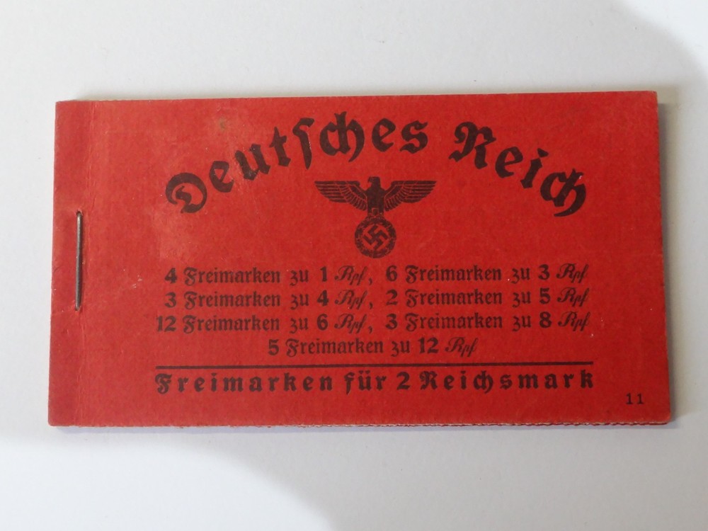 Germany Deutschland Stamp BOOKLET complete 1940, Third Reich Nazi WWII era – G