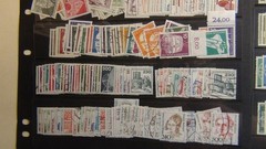 Stampsweis Germany Bund loaded collection on black stock est many 100s stamps