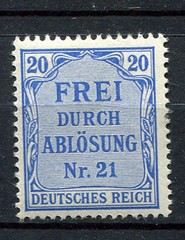 German Reich : Michel # D 5 – Official stamp from 1903 – mint