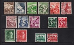Germany – 5 semi-postal sets from 1938, VF used, cat. $ 35.70