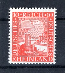 DR Weimar Rheinland 373 MNH Postfrisch Echt Briefmarke