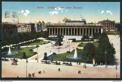 1925 Germany Berlin LUSTGARTEN postcard, machine cancel