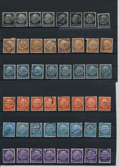 Germany, Deutsches Reich, Nazi, liquidation collection, stamps, Lot,used (BO 14)