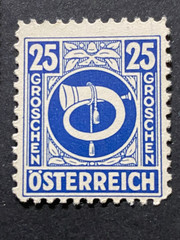 German & 1 Austrian stamp, all Mint Never Hinged, Full Original Gum.