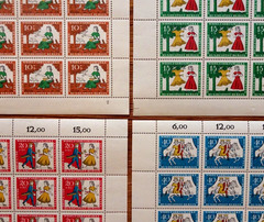 Berlin 266-269 MNH Postfrisch Luxury Sheet Set Brothers Grimm 1965