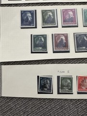German Schwarzenberg Local Post Set – Mint Hinged Scares Overprint Soviet Union