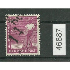 District 14 no. 005b Dresden 12 ** 40 Pf. checked BPP