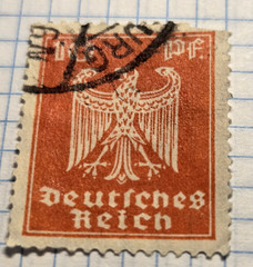 GERMANY 1927 TO 1930 14 STAMPS 2 DUPLICATES