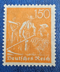 Stamp Germany Deutsches Reich 150 Pfennig 1921 Mi. Nr. 169 [🇩🇪35552]
