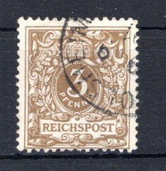 DR-Krone/Adler 45bD Mounted BPP 50EUR (GA4872) Used Stamped Cert BPP