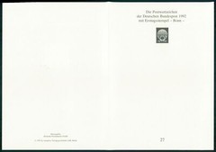GERMANY FOLDER 1992/27 FAMILIE KINDER KIND CHILDREN