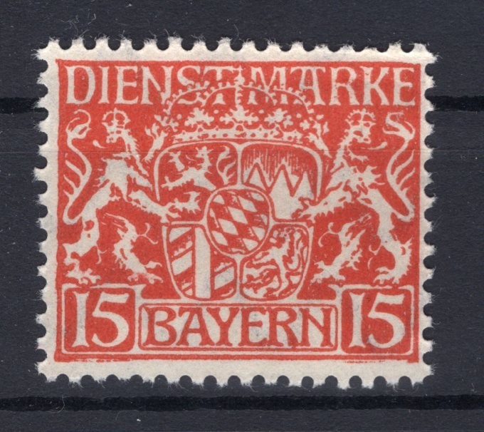 Bayern DIENST 27x Luxury MNH Postfresh BPP 150EUR BPP-Signatur
