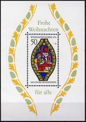 BRD 1976, Miniature Sheet: Christmas MNH Mi Bl 13