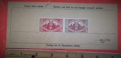 Germany Stamps Kleinrentnerhilfe Danzig RARE100 & 50 Mark 1923 UNCANCELLED STAMP