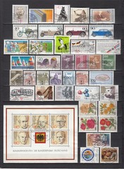 Germany 1981 + 1982 – complete year sets – used, mainly CTO (a83)