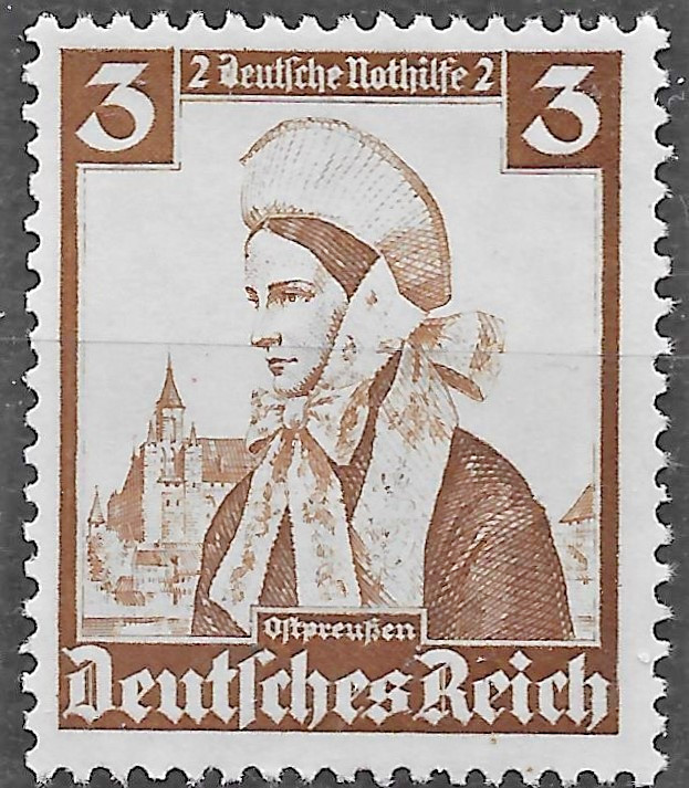 Germany 3rd Reich 1935 Welfare Fund Mi# 588 MNH **