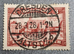 Stamp Germany Reich 3 Mark 1928 Bauwerke Marienburg Mi. Nr. 366 (34255)