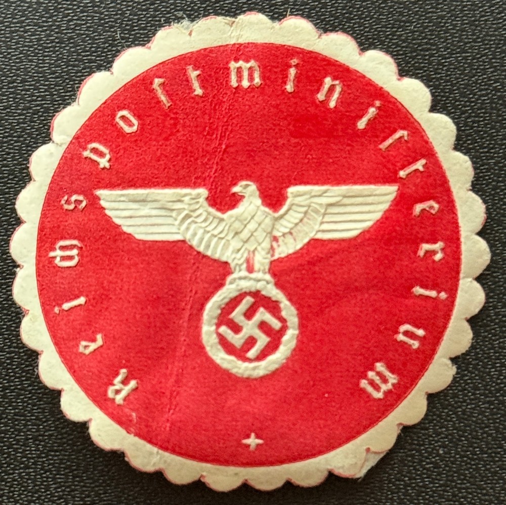 Reichs Post Ministerium – WWII – Germany letter seal stamp – #M226
