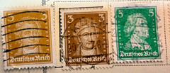 Germany Lot of 25 Stamps – 1926-28 (SC Range 351-83) RARE ITEMS in LOT!