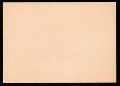 1957 Germany Saar Land postal stationery card 18 F unused