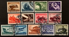 Travelstamps: Germany Stamps 1944 Scott #B257-B269 Hero’s Memorial Day Used