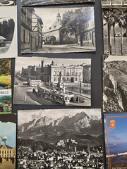22x Germany Postcards 1940s-50s Post WW2 German Views Stamps Used Lot