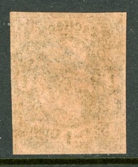 Germany States 1855 Saxony ½ ngr Black/Gray Scott #9 VFU K865
