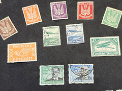 FLUGPOST German Third Reich Airmail Nazi Germany BIG 30 PC Stamp lot WWII WW2