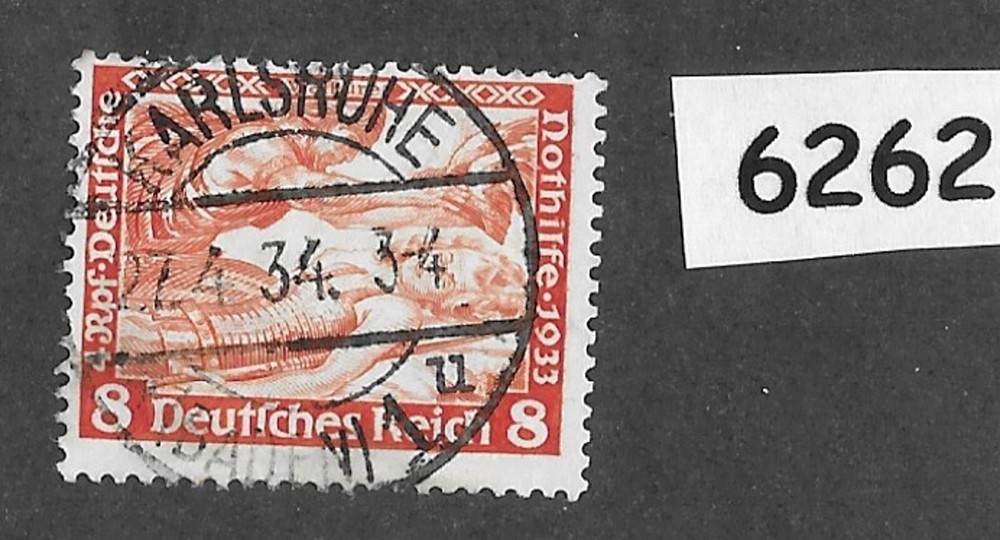 #6262 Richard Wagner Die Wakure / 1933 stamp B53a Third Reich Germany Opera