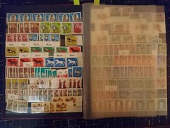 Berlin 1960 – 1990 **/canceled surcharge stamps, stock items, ~2000 pcs.