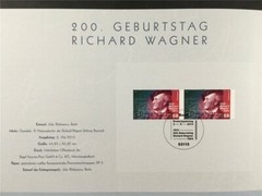 GERMAN POST ART-EDITION 2013/16 RICHARD WAGNER MUSIC COMPOSER OPERA