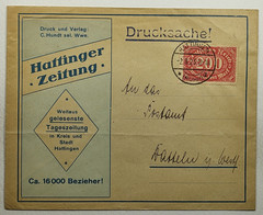 1923 Germany Deutsches Reich 200 Mark #Mi. Nr. #248 Hattingen Newspaper Cover