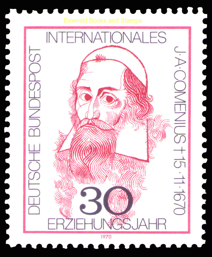 EBS Germany 1970 – 300th anniversary of Comenius – Michel 656 – MNH**