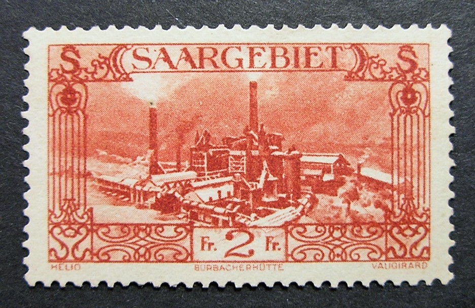 Saar Germany 1927-1932 Scott #133 Mint NG Issue!