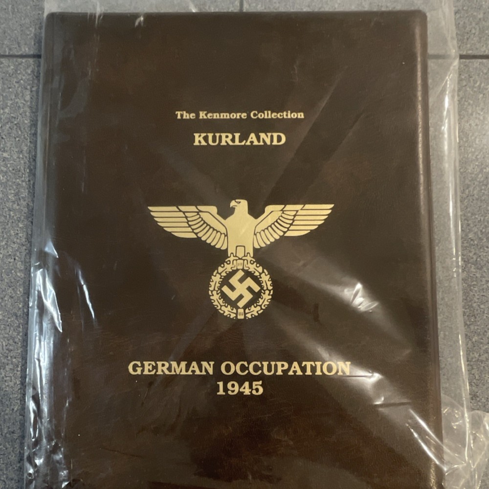 Kenmore Collection Kurland German Occupation 1945 WWII Postal History 6pf 12pf