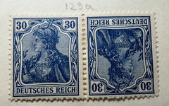 Germany Lot of 5 Stamps 1920-22 (SC 169,174,119a,123a,126a) Tete Beche Pairs!